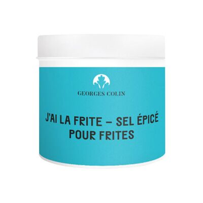Sel épicé pour frites georges colin "j'ai la frite" - 60g - Publicité Sel épicé pour frites georges colin "j'ai la frite" - 60g - Publicité