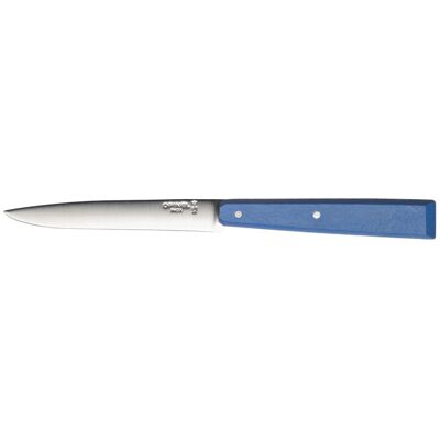 Couteau de table opinel bon appétit bois n°125 lame 11cm en inox manche en charme azur - Publicité Couteau de table opinel bon appétit bois n°125 lame 11cm en inox manche en charme azur - Publicité