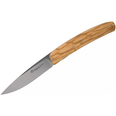 Couteau pliant maserin mini gourmet 381.ol manche en bois d'olivier 10cm - Publicité Couteau pliant maserin mini gourmet 381.ol manche en bois d'olivier 10cm - Publicité