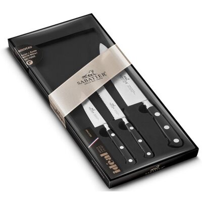 Lion Sabatier - Coffret 3 couteaux - Set de couverts - Publicité Lion Sabatier - Coffret 3 couteaux - Set de couverts - Publicité