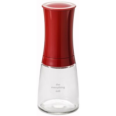 Moulin universel céramique kyocera rouge réglable et lavable - Publicité Moulin universel céramique kyocera rouge réglable et lavable - Publicité
