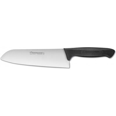 Fischer-Bargoin Couteau santoku bargoin creative chef 18cm manche surmoulé noir - Publicité Fischer-Bargoin Couteau santoku bargoin creative chef 18cm manche surmoulé noir - Publicité