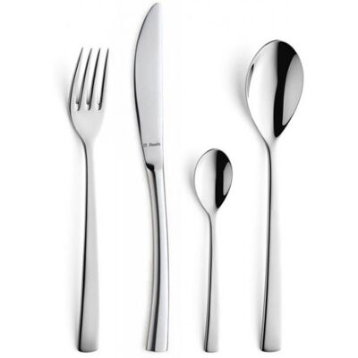 Ménagère 24 couverts de table aurora monobloc amefa première inox 18/10 - Publicité Ménagère 24 couverts de table aurora monobloc amefa première inox 18/10 - Publicité