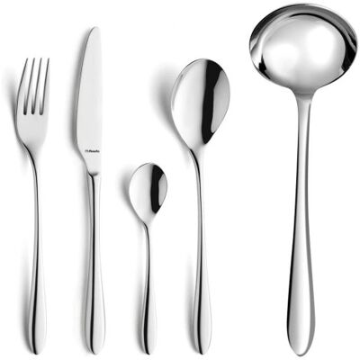 Ménagère 49 couverts de table cuba amefa inox 18/10 - Publicité Ménagère 49 couverts de table cuba amefa inox 18/10 - Publicité