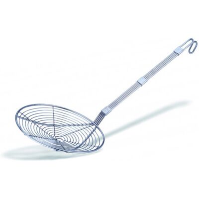 Araignée de cuisine géante tout inox diamètre 22cm - Publicité Araignée de cuisine géante tout inox diamètre 22cm - Publicité