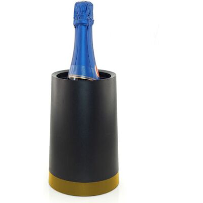 Refroidisseur à vin pulltex avec manchon réfrigérant amovible coolerpot Noir - Publicité Refroidisseur à vin pulltex avec manchon réfrigérant amovible coolerpot Noir - Publicité