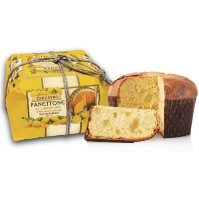 Panettone chiostro di saronno limoncello 750g haut de gamme - fabrication italienne artisanale - Publicité Panettone chiostro di saronno limoncello 750g haut de gamme - fabrication italienne artisanale - Publicité