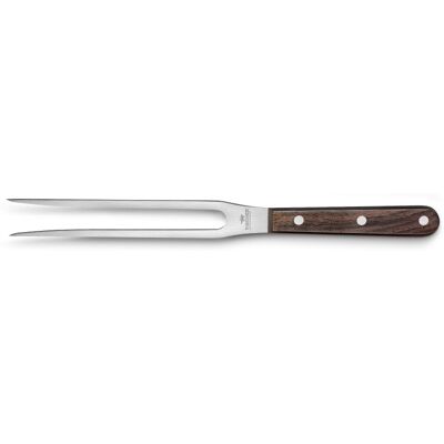 Fischer-Bargoin Fourchette à viande fischer original manche bois - Publicité Fischer-Bargoin Fourchette à viande fischer original manche bois - Publicité