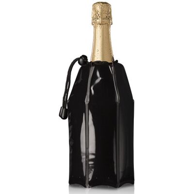 Rafraîchissoir à champagne vacu vin noir - Publicité Rafraîchissoir à champagne vacu vin noir - Publicité
