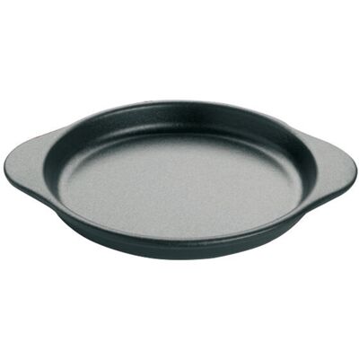 Plat à œuf rond en fonte émaillée - diamètre 16cm Noir - Publicité Plat à œuf rond en fonte émaillée - diamètre 16cm Noir - Publicité