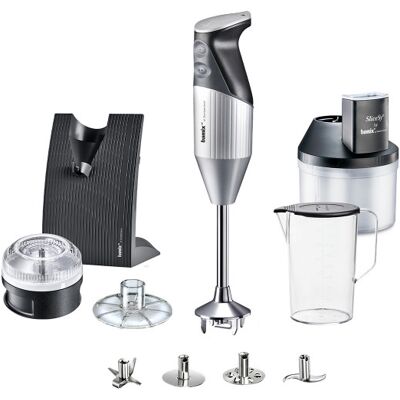 Coffret bamix superbox argent - bamix swissline + slicesy et accessoires - Publicité Coffret bamix superbox argent - bamix swissline + slicesy et accessoires - Publicité