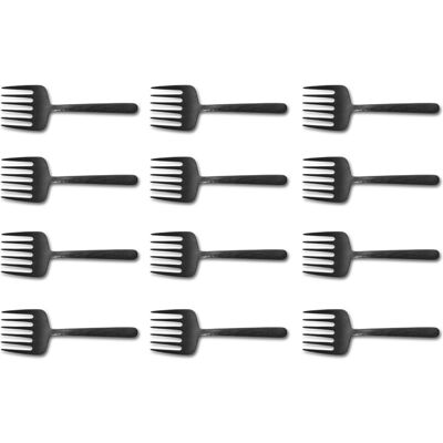Set de 12 fourchettes râteau culter kodai 11,3cm Vintage Black - Publicité Set de 12 fourchettes râteau culter kodai 11,3cm Vintage Black - Publicité