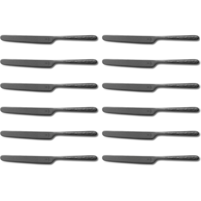 Set de 12 couteaux de table culter kodai 18,3cm Vintage Grey - Publicité Set de 12 couteaux de table culter kodai 18,3cm Vintage Grey - Publicité