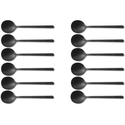 Set de 12 cuillères de table culter kodai xl 19cm Vintage Black - Publicité Set de 12 cuillères de table culter kodai xl 19cm Vintage Black - Publicité