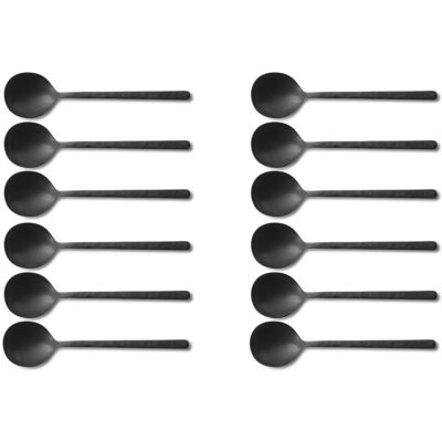 Set de 12 cuillères de table culter kodai 17cm Vintage Black - Publicité Set de 12 cuillères de table culter kodai 17cm Vintage Black - Publicité