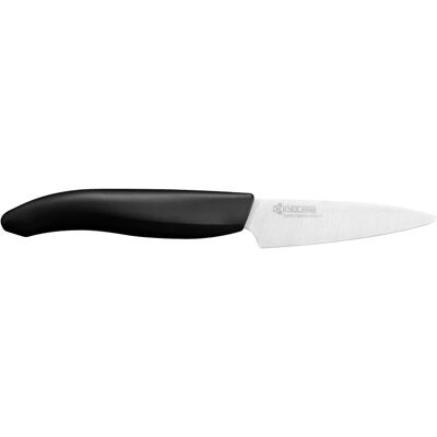 Couteau d'office kyocera lame céramique 7,5 cm manche noir - Publicité Couteau d'office kyocera lame céramique 7,5 cm manche noir - Publicité