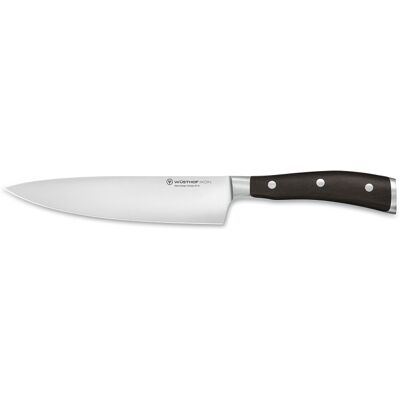 Wusthof Couteau de chef wüsthof ikon forgé 18cm en bois de grenadille - Publicité Wusthof Couteau de chef wüsthof ikon forgé 18cm en bois de grenadille - Publicité