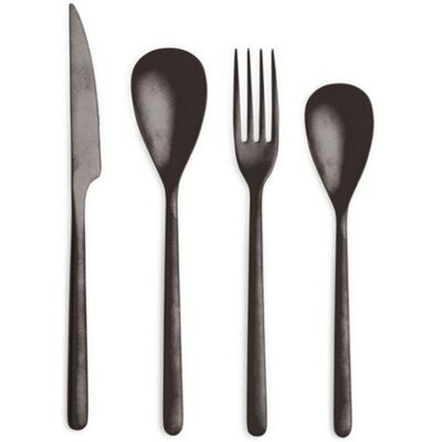 Ménagère 24 couverts comas canada vintage en inox Vintage Black - Publicité Ménagère 24 couverts comas canada vintage en inox Vintage Black - Publicité