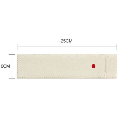 Wusaki Etui de protection universel pour couteaux de cuisine - lame jusqu'à 22cm - Publicité Wusaki Etui de protection universel pour couteaux de cuisine - lame jusqu'à 22cm - Publicité