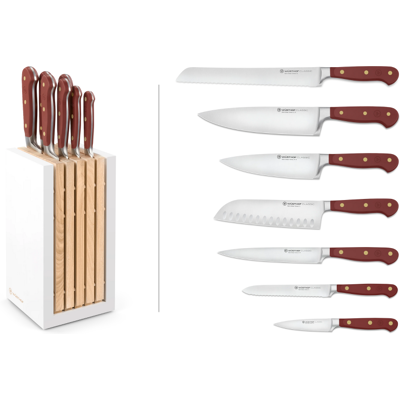 Wüsthof - 1091770715 - Classic Colours - Coffret de couteaux - Publicité Wüsthof - 1091770715 - Classic Colours - Coffret de couteaux - Publicité