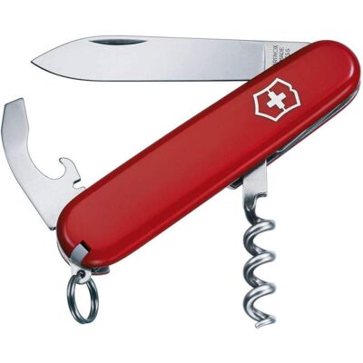 Couteau suisse victorinox waiter rouge 84mm 9 fonctions - Publicité Couteau suisse victorinox waiter rouge 84mm 9 fonctions - Publicité
