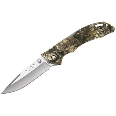 Couteau pliant buck bantam 0285cms24 break up country 11cm - Publicité Couteau pliant buck bantam 0285cms24 break up country 11cm - Publicité
