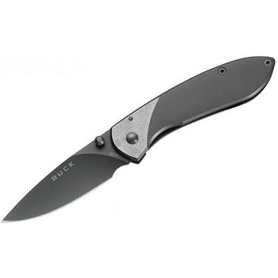 Buck Nobleman Titanium noir - Couteau pliant - Publicité Buck Nobleman Titanium noir - Couteau pliant - Publicité