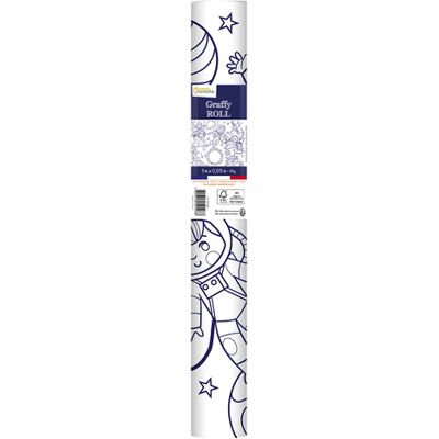 AC-DECO AVENUE MANDARINE - Graffy Roll - 5m x 35cm - Poster - Publicité AC-DECO AVENUE MANDARINE - Graffy Roll - 5m x 35cm - Poster - Publicité