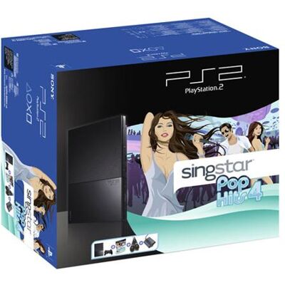 - PAS DE MARQUE - Ps2 + singstar pop hits 4 + - Publicité - PAS DE MARQUE - Ps2 + singstar pop hits 4 + - Publicité