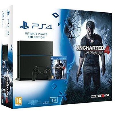 - PAS DE MARQUE - Console PlayStation 4 1To + Uncharted 4 - Publicité - PAS DE MARQUE - Console PlayStation 4 1To + Uncharted 4 - Publicité