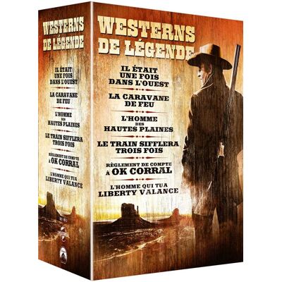 Westerns de légende - Coffret 6 films - Publicité Westerns de légende - Coffret 6 films - Publicité