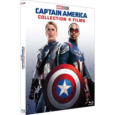 Captain America - Collection 4 films : The First Avenger + Le soldat de l'hiver + Civil War + Brave New World - Publicité Captain America - Collection 4 films : The First Avenger + Le soldat de l'hiver + Civil War + Brave New World - Publicité