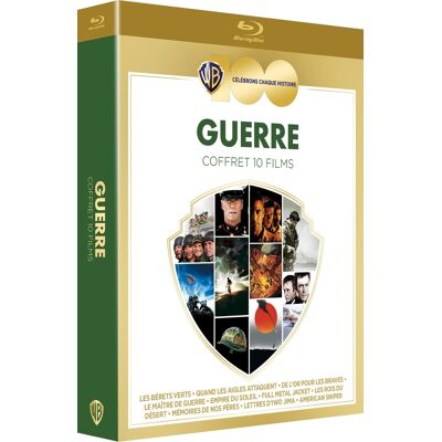 100 ans Warner - Coffret 10 films - Guerre - Publicité 100 ans Warner - Coffret 10 films - Guerre - Publicité