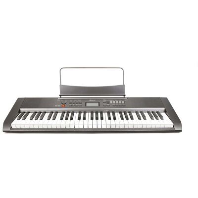 Clavier arrangeur KS-52 - 61 touches - Gris métallisé - Shiver - Publicité Clavier arrangeur KS-52 - 61 touches - Gris métallisé - Shiver - Publicité