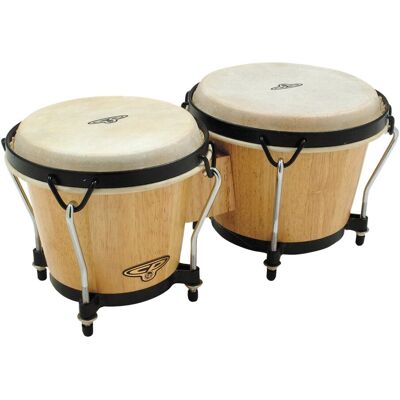 GEWA - CP221-AW - Latin percussion - Bongos traditionnels naturel - Publicité GEWA - CP221-AW - Latin percussion - Bongos traditionnels naturel - Publicité