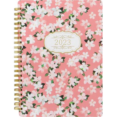 Agenda civil semainier 2023 - Bloom- 14,8 x 21 cm - Filofax - Rose - Publicité Agenda civil semainier 2023 - Bloom- 14,8 x 21 cm - Filofax - Rose - Publicité