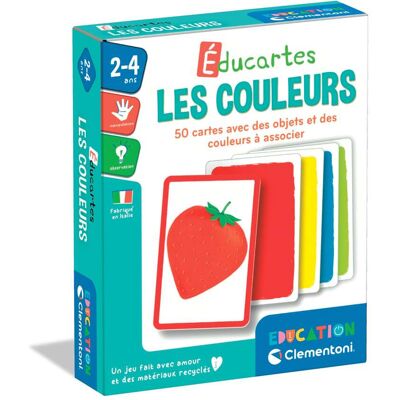 Clementoni Éducartes : les couleurs - Clémentoni - Publicité Clementoni Éducartes : les couleurs - Clémentoni - Publicité
