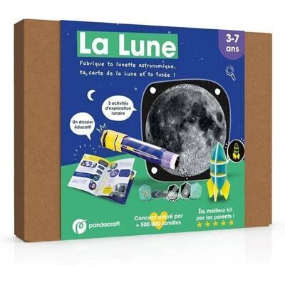 La Lune - Kit Pandacraft 3-7 ans - Publicité La Lune - Kit Pandacraft 3-7 ans - Publicité