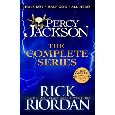 Percy Jackson: The Complete Series (Books 1, 2, 3, 4, 5) - Publicité Percy Jackson: The Complete Series (Books 1, 2, 3, 4, 5) - Publicité