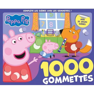 - PAS DE MARQUE - Peppa Pig - 1000 gommettes - Publicité - PAS DE MARQUE - Peppa Pig - 1000 gommettes - Publicité