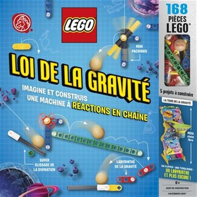 Lego : Loi de la gravité : Imagine et construis une machine à réactions en chaîne - Publicité Lego : Loi de la gravité : Imagine et construis une machine à réactions en chaîne - Publicité