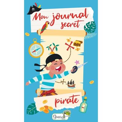 Mon journal secret pirate - Publicité Mon journal secret pirate - Publicité