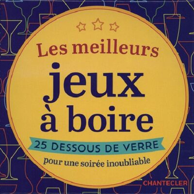 Dessous de verre : les meilleurs jeux à boire - Publicité Dessous de verre : les meilleurs jeux à boire - Publicité