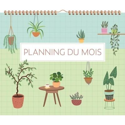 Planning du mois (Houseplants) - Publicité Planning du mois (Houseplants) - Publicité