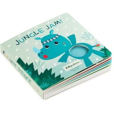 Jungle jam - livre tactile et sonore - Publicité Jungle jam - livre tactile et sonore - Publicité