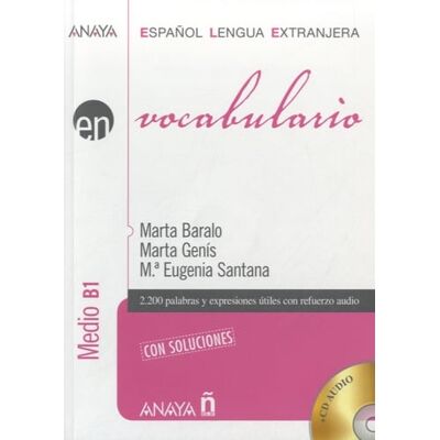 - PAS DE MARQUE - Vocabulario B1 (+2 Cd'S) - Publicité - PAS DE MARQUE - Vocabulario B1 (+2 Cd'S) - Publicité