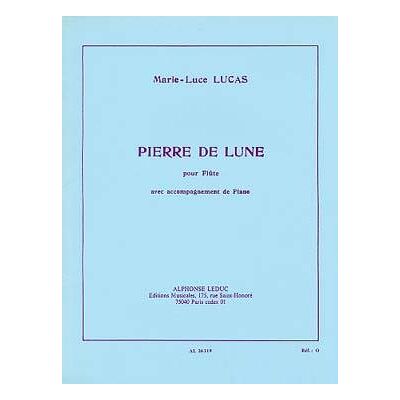 ART Marie luce lucas : pierre de lune - flute traversiere et piano - Publicité ART Marie luce lucas : pierre de lune - flute traversiere et piano - Publicité