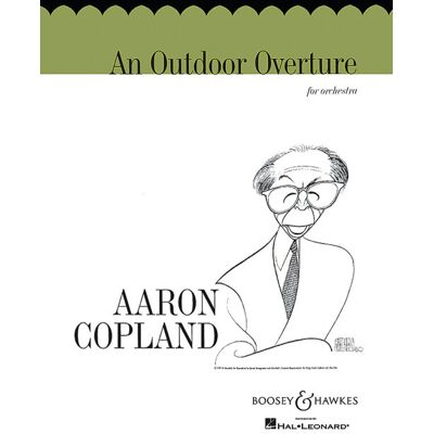 An outdoor overture - orchestra. partition et parties. Publicité An outdoor overture - orchestra. partition et parties. Publicité
