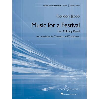 Music for a festival (newly engraved full score) -partition+parties separees - Publicité Music for a festival (newly engraved full score) -partition+parties separees - Publicité