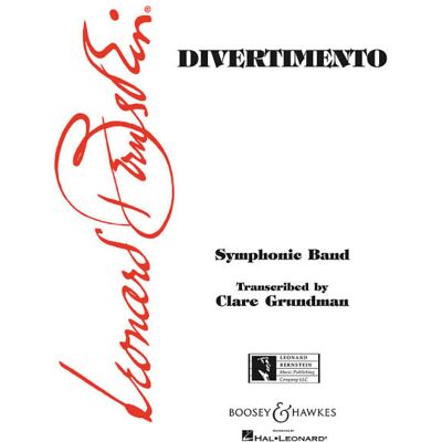 Divertimento concert band/harmonie-partition+parties separees - Publicité Divertimento concert band/harmonie-partition+parties separees - Publicité